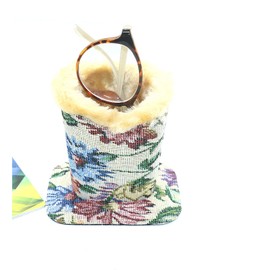 KMDJG Head Eyeglasses Holder, Anti-Scratch Plush Lined Eyeglasses Holder Case, Color, Medium