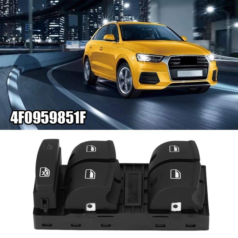 Suuonee Window Switch, 4F0959851F Car Window Regulator Switch Control Button