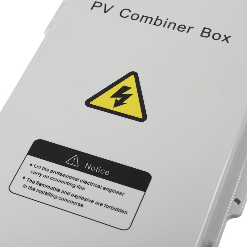 YINZINR Solar PV Combiner Box, 4 String with 10A Rated