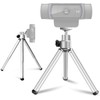 Mini Tripod Stand for Webcam, 12.7-17 cm Adjustable Height, 1/4-inch