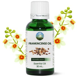 NPOW Frankincense Essential Oil - 100% Pure, Labour Essentials, Anointing Oil - Natural Frankincense Oil Blend, Relaxing Essential Oils for Skin - Frankincense Oil Essential 30ml
