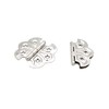 Butterfly Hinge Polished Nickel Finish Flush Mount Hinge 2 Hinges