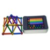 63pcs Magnetic Building Sticks Blocks Toys with Iron Box Exercise