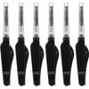Cepillo de pestañas plegable negro - Set 6 piezas Ciieeo