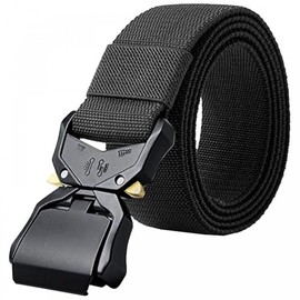 D555 Mens Dale Big Tall Kingsize Webbing Heavy Duty Tactical Belt - 5XL