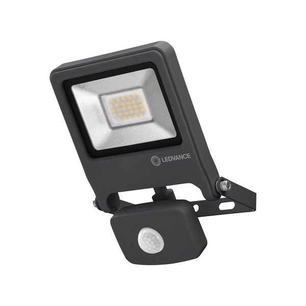 LEDVANCE LED Fluter, Leuchte für Außenanwendungen, Warmweiß, Integrierter Tageslicht- und