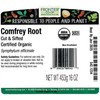 Frontier Co-op Comfrey Root, Cut and Sifted, Certified Organic, Kosher