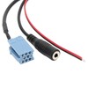 Bluetooth5.0 AUX IN Cable 3.5mm Jack ISO 8Pin 7 607