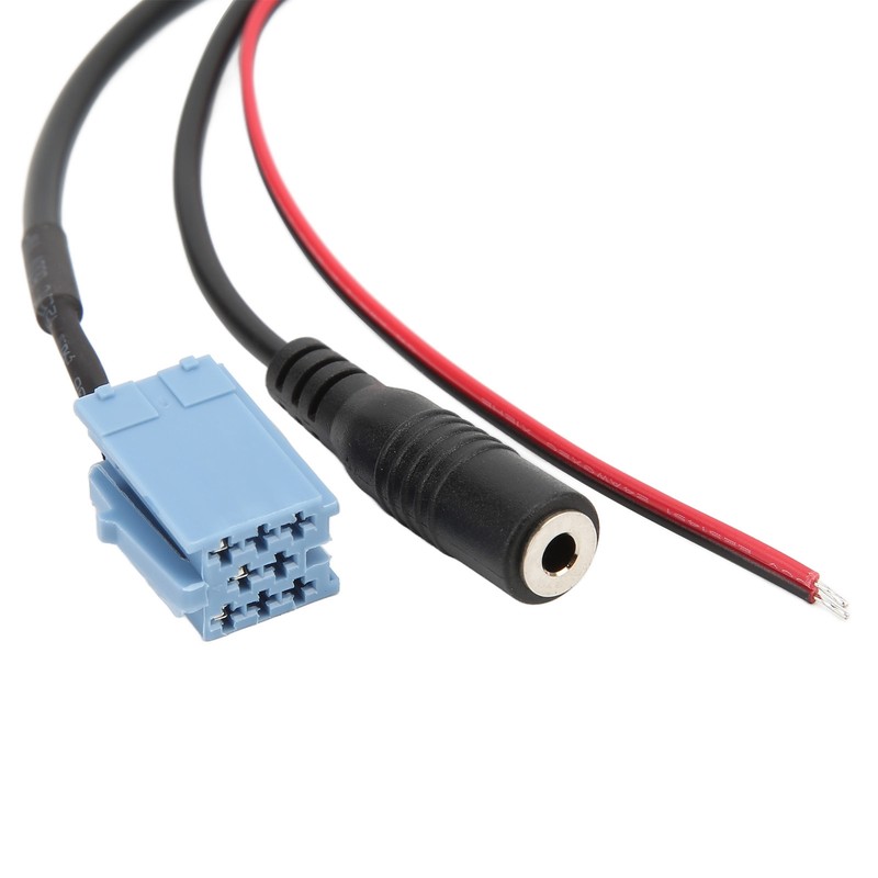Bluetooth5.0 AUX IN Cable 3.5mm Jack ISO 8Pin 7 607