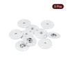 sourcing map 5Pcs Snap Buttons, Metal Invisible Buckle Fasteners Press