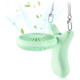 OUTXE Necklace Mini Fan – 3000mAh Hands-Free & Foldable Cooling