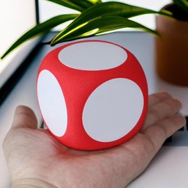 SAFIGLE 4Pcs 6cm Writable Foam Dice for Classroom Games, Diy Educational Toy Dice, Blank Dry Erase Dice for Interactive Learning and Creative Play