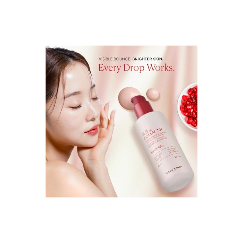 The Face Shop Pomegranate Collagen Serúm Facial Granada Colágeno Serum