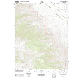 California Maps - 2012 Station Peak, CA - USGS Historical Topographic Wall Art - 35in x 44in, Large Wall Art Map