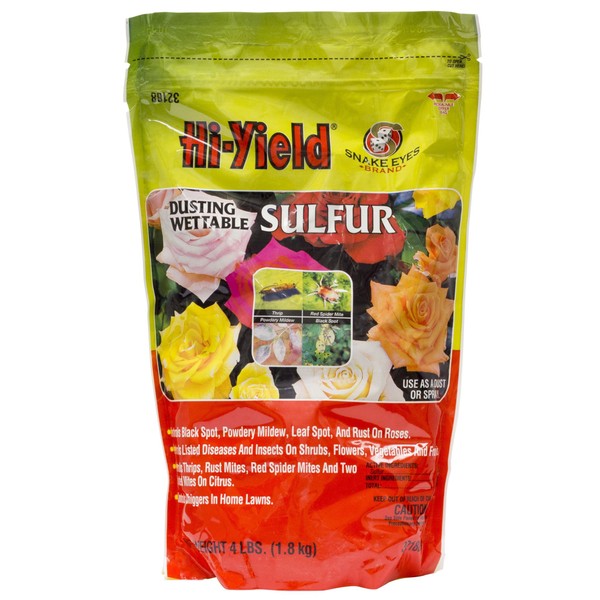 Hi-Yield (32188) Dusting Wettable Sulfur (4 lb.)