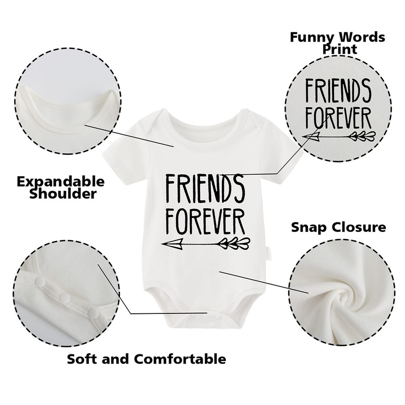 YSCULBUTOL Conjunto de ropa para bebé con baberos y gorro