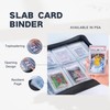 KUOOKING Graded Card Binder – Holds 60 Slabs, 6-Pocket Binder