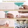 Sakolla 10 Sets Balloon Stick Stand, Holder with Base for