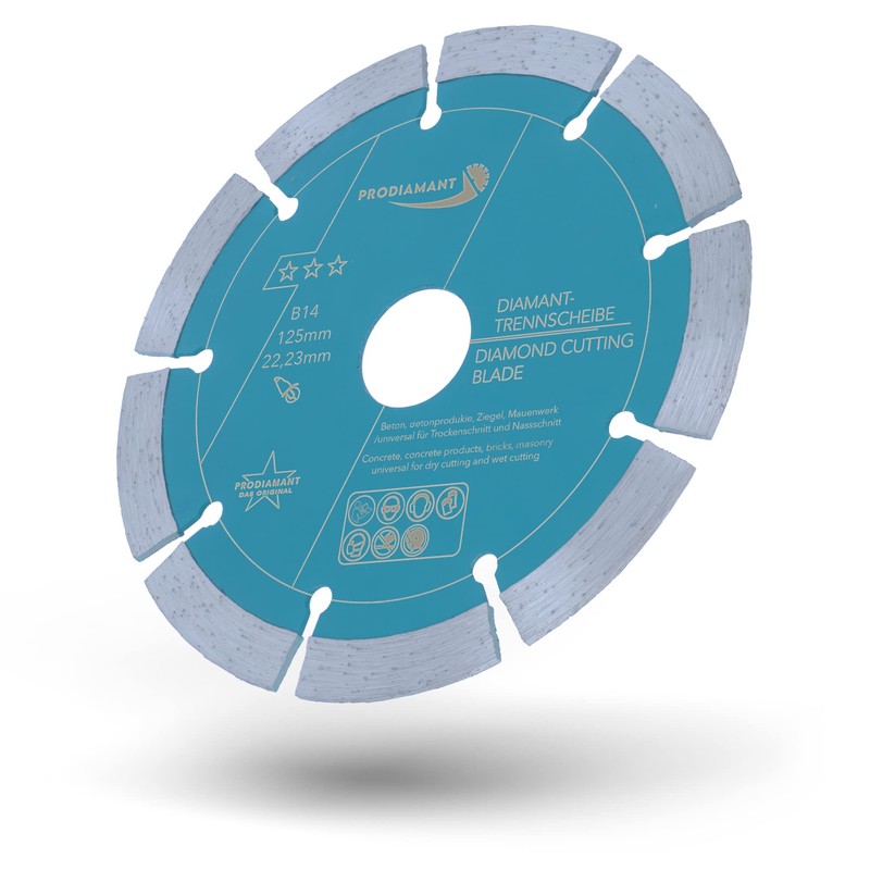 PRODIAMANT Eco Diamond Cutting Disc for Concrete 125/22.2 mm –