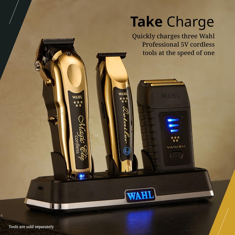 Wahl Professional Power Station for Barbers and Stylists, High-Performance Multi-Tool