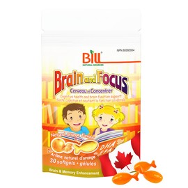 Bill Natural Sources BILL Natural Sources? Brain and Focus (cognitive support) 30 softgels Made in Canada