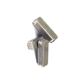 Eopzol Replacement 5002K Key-Flywheel (3 Pack x 222698S) for Briggs & Stratton, 0.25 X 0.25 X 0.50 inches