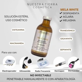 Vial Despigmentante Con Ácido Tranexámico Y Cisteamina 50ml Momento de aplicación Noche Tipo de piel Todo tipo de piel
