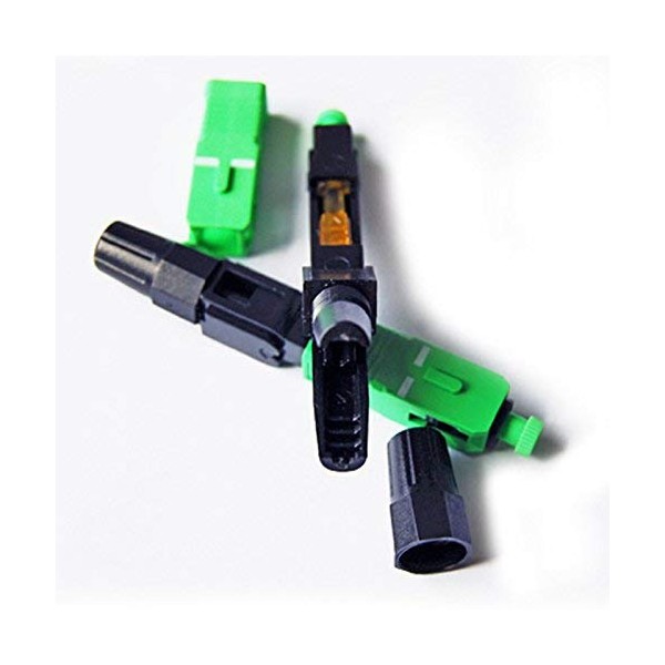 10pack FTTH SC/APC Optical Fiber Cable Quick SC Fast Connector