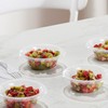 PLASTICPRO 40 Pack Clear Plastic Soup Bowls 5 oz Durable
