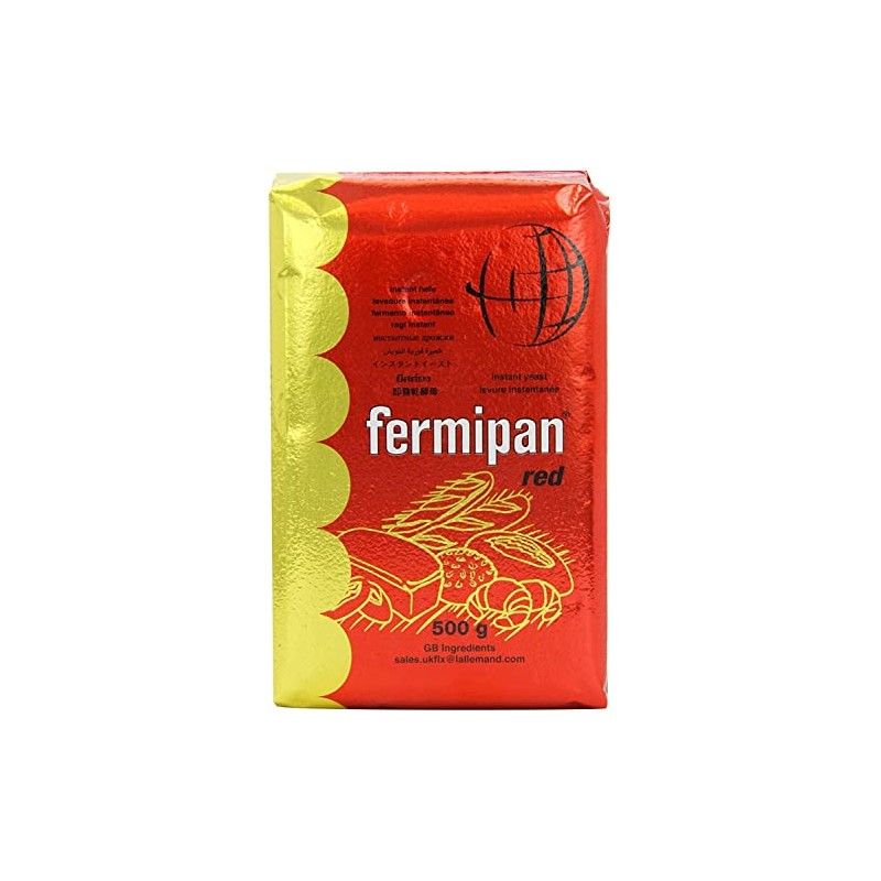 New Fermipan Instant Red Dried Yeast 500g