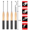DEEFIINE 18.3" Full Size Carbide Tip Wood Lathe Turning Tool