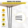30\" Black Hairpin Table Legs Set of 4 880lbs Load