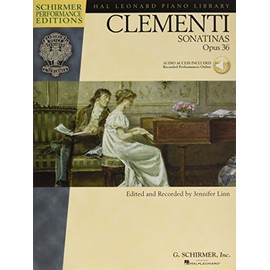 Clementi - Sonatinas, Opus 36 Book/Online Audio (Schirmer Performance Editions)