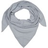 styleBREAKER 01020044 Women's Cotton Muslin Triangle Scarf Plain Colours Muslin