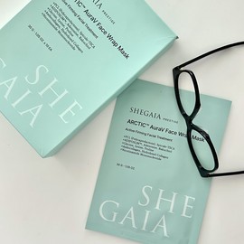 Shegaia Aura V Face Wrap Mask Pack Freeze Dry Sheet / 쉬가이아 아우라브이 페이스랩 마스크팩 동결건조시트