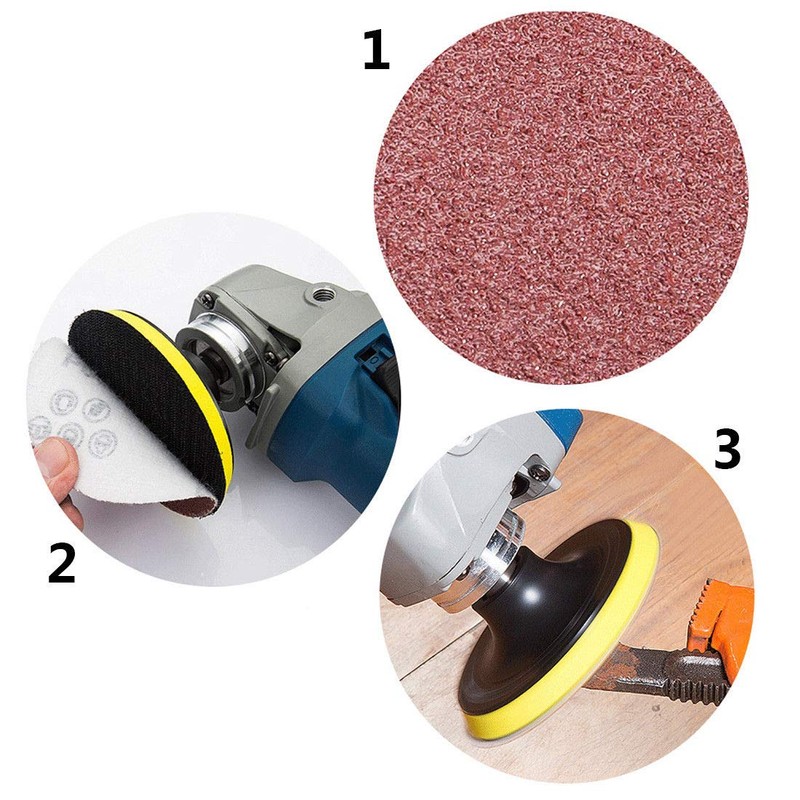 Wet and Dry Sanding Discs, Sandpaper Set, Water Sanding Discs