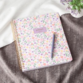 Blue Sky 2025 15-Month Weekly and Monthly Planner Calendar, October 2024 - December 2025, 8.5" x 11", Flexible Cover, Laminated Tabs, Wirebound, Storage Pocket, Darby (Darby- 2025, 8.5" x 11")