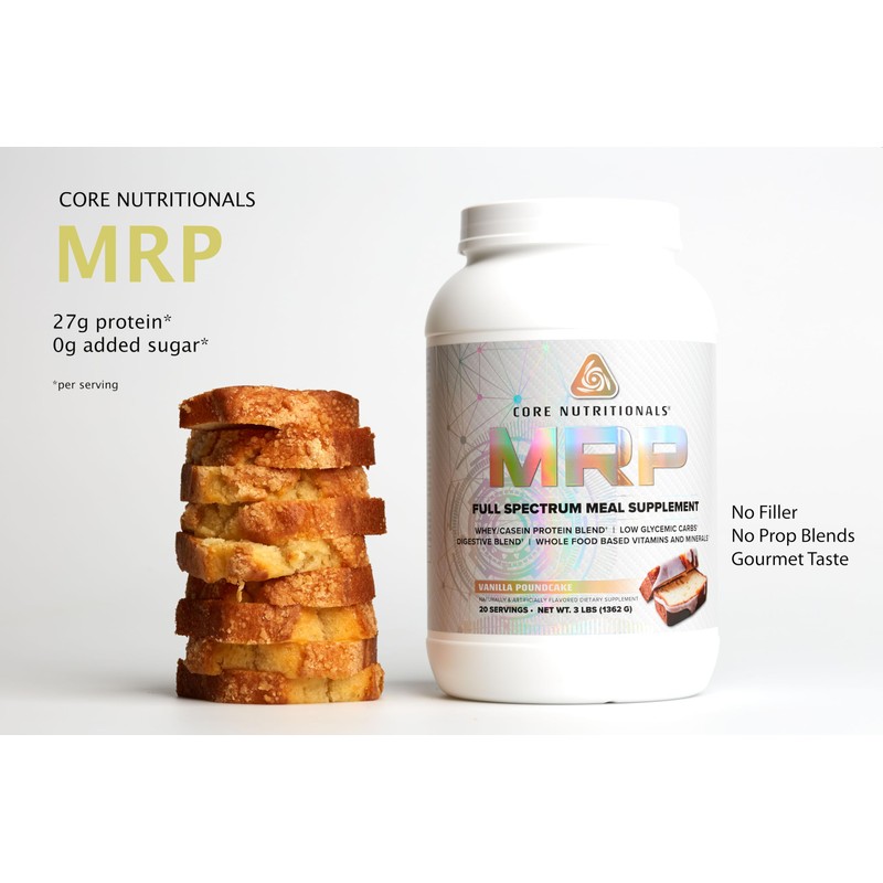 Core Nutritionals Platinum MRP Full Spectrum Meal Replacement, Sustained Release