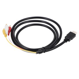 LABRIMP to Adapter Cable High Definition Connector Cable for Audio Video Transfer for Connecting Video Devices to Tv Monitor Simple Design Easy to Use
