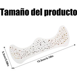 Pecas Cara Tatuaje 6 Piezas de Pecas Doradas Brillantes para Rostro, Tatuajes Temporales de Fantasía, Parches de Maquillaje con Purpurina para Fiestas y Carnaval