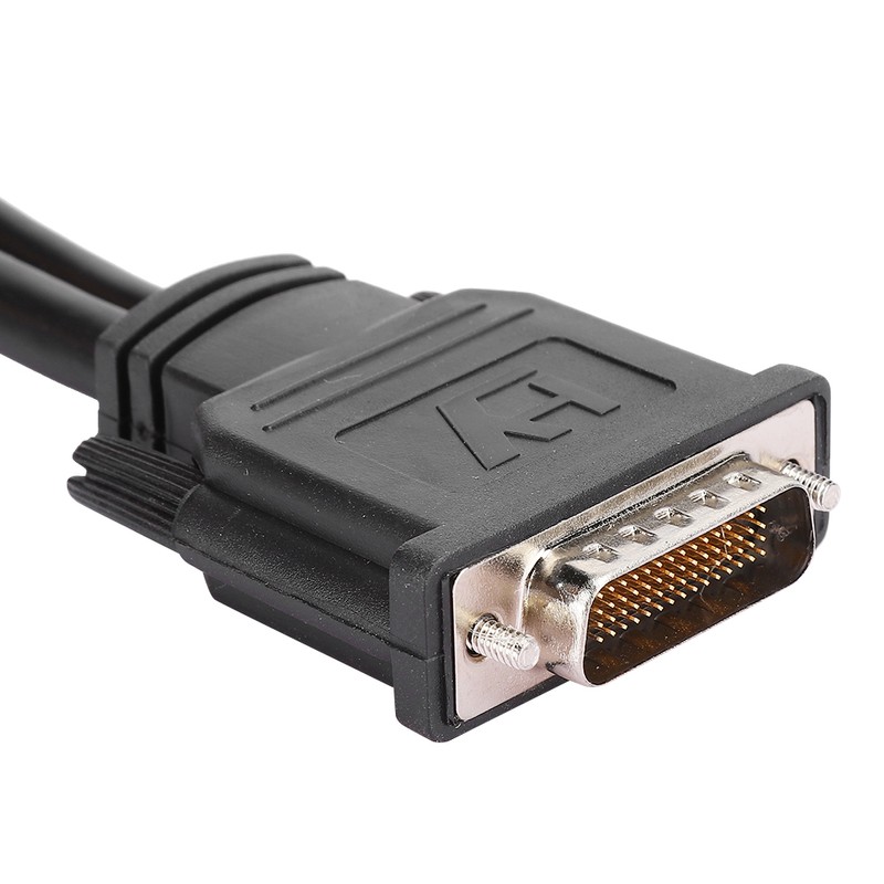 Female Dual Computer Monitor Extension Cable Adapter DMS 59 Pin