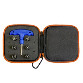 Qi35 Screwdriver Compatible Weights 6-Piece Set Tailor-Made Qi35 LS Driver Compatible with Weights Wrench Included Cover (0.14 oz (3.5.7.11.13.15 g) Wrench and Case Included