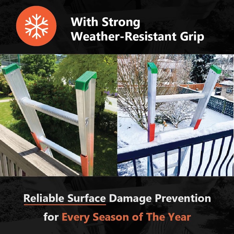 Ladder Stabilizer for Gutters & Roof, Extension Ladder Accessory Cover,