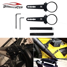 DYSO 2" Roll Cage Clamps Light Bar Mount Bracket For Can-Am Commender Maverick X3