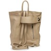 Caspar Large Women's Leather Backpack Elegant City Backpack - Classic