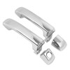 2pcs Car Exterior Door Handle Assembly Sliver 826513J010 Replacement for