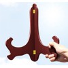 DUOLEIMI Frame Stand Dish Stand, Wooden Display Stand, Picture Frame,
