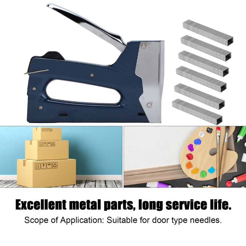 Staple Gun Heavy Light Duty LaborSaving Practical Safe Nail Gun