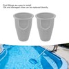 2PCS Pool Pump Filter Basket Easy To Install B199 Strainer
