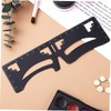 Healvian Eyebrow Measuring Tool Tattoo Stencils Accessory Microblading Brow Caliper